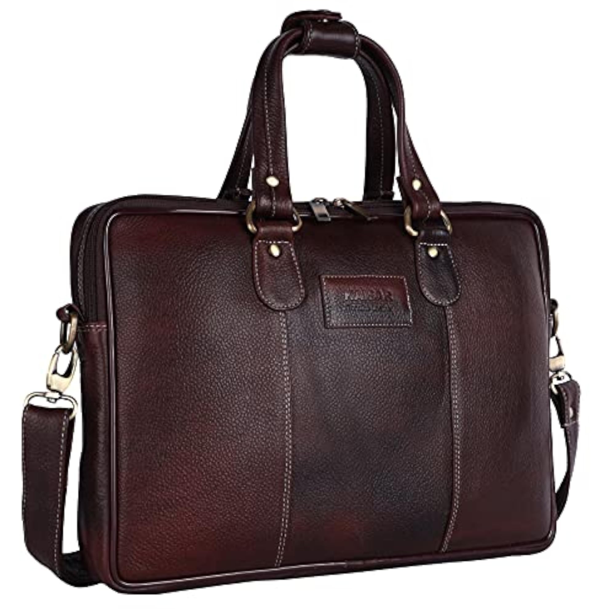 Leather Messenger Bag